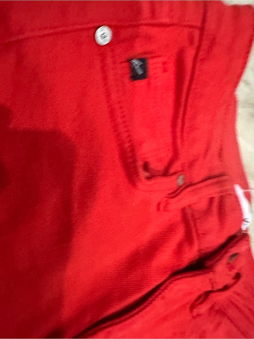 Kancan Red Skinny Jeans Womens Size 7/27 Stretch Mid Rise Style KO7224RD - Picture 3 of 8